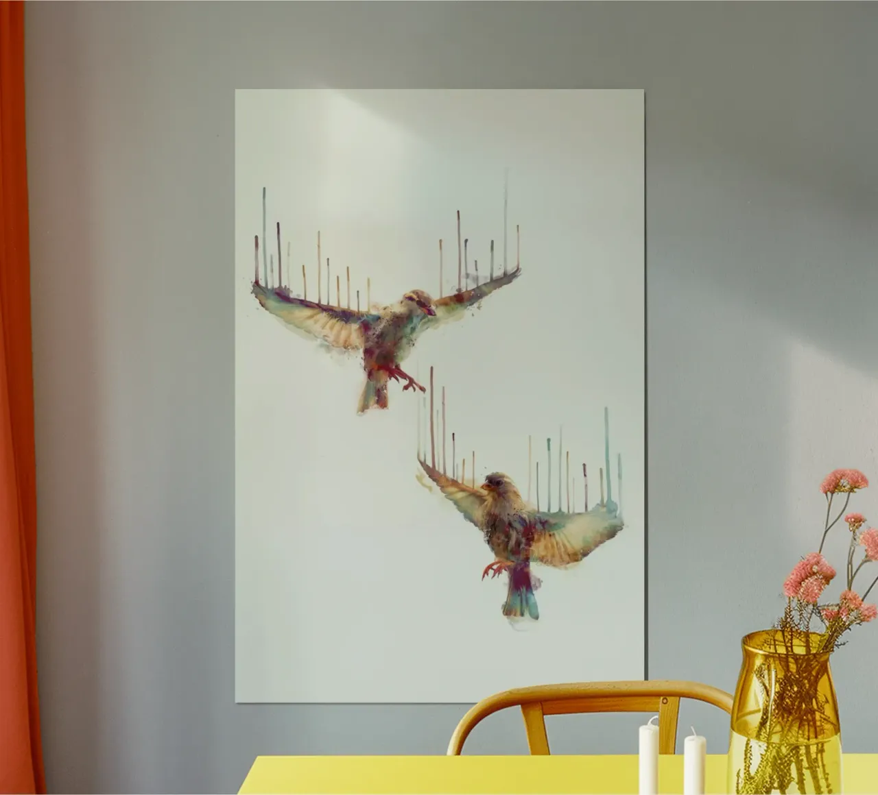Awake poster con telaio in plastica da Amy Hamilton
