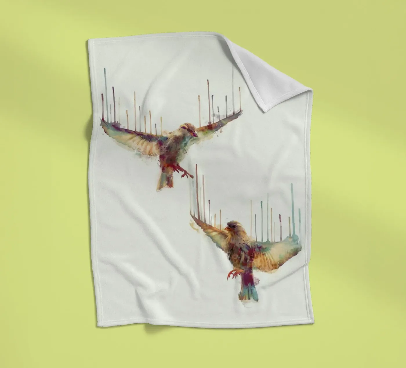 Awake fleecedeken van Amy Hamilton