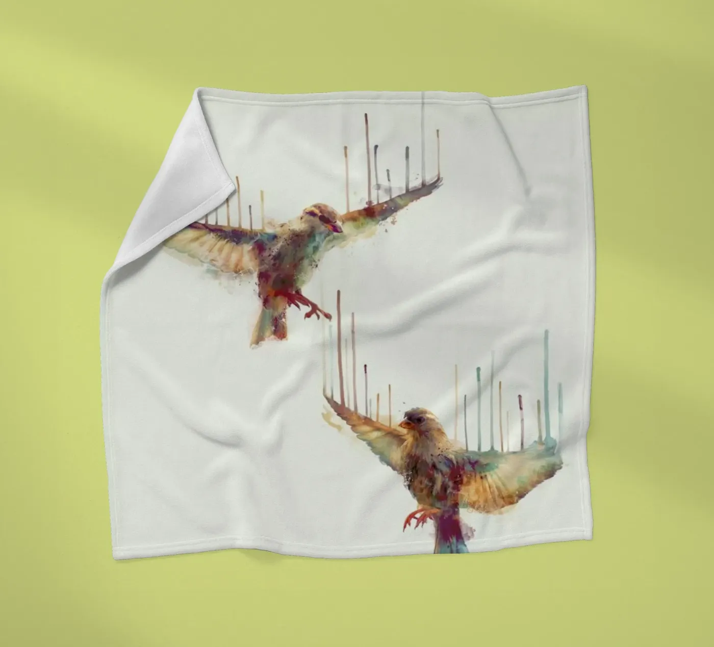 Awake fleecedeken van Amy Hamilton