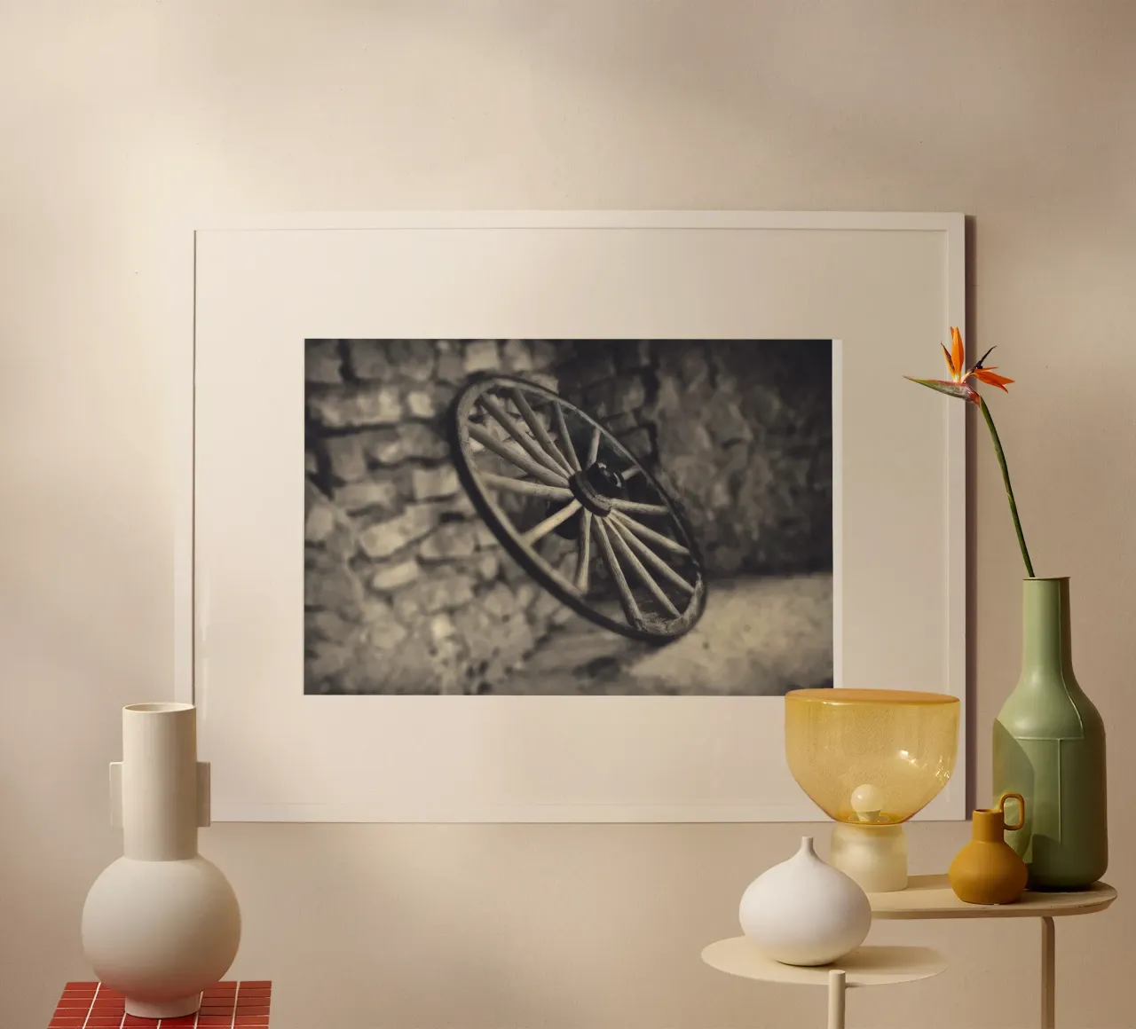 Waggon Wheel poster da Dave Hare Photography