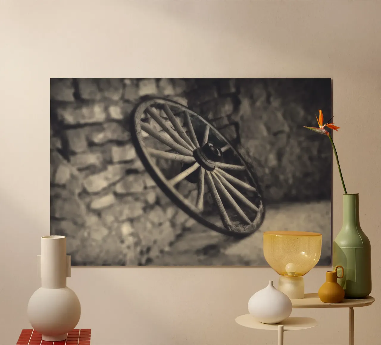 Waggon Wheel poster da Dave Hare Photography