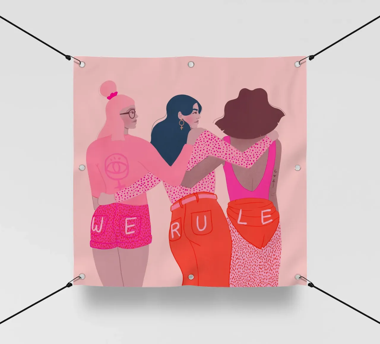 Veronika Grenzebach - We rule pvc cover by The Artcircle