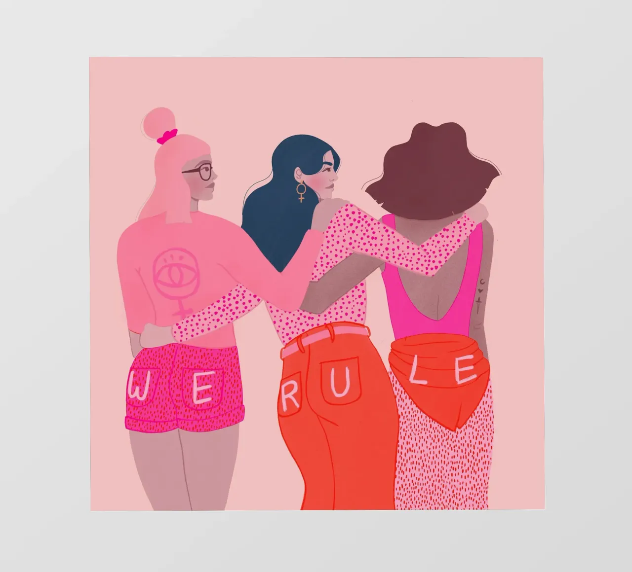 Veronika Grenzebach - We rule pvc cover by The Artcircle