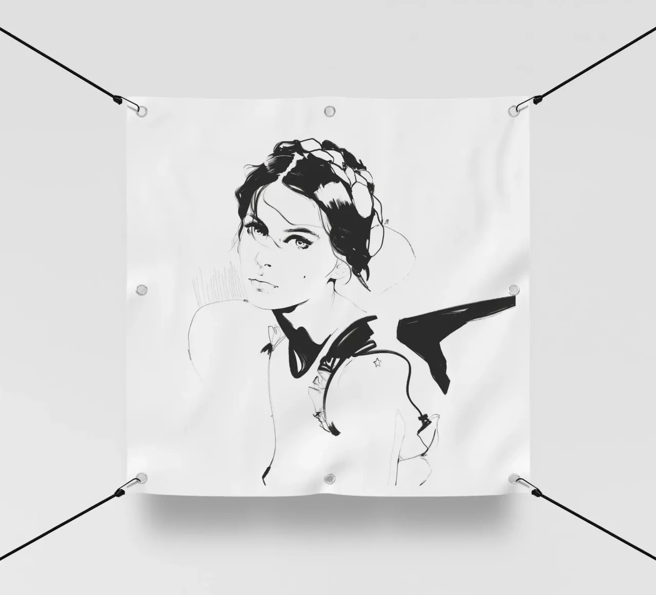 Supernova PVC Plane von Manuel Rebollo