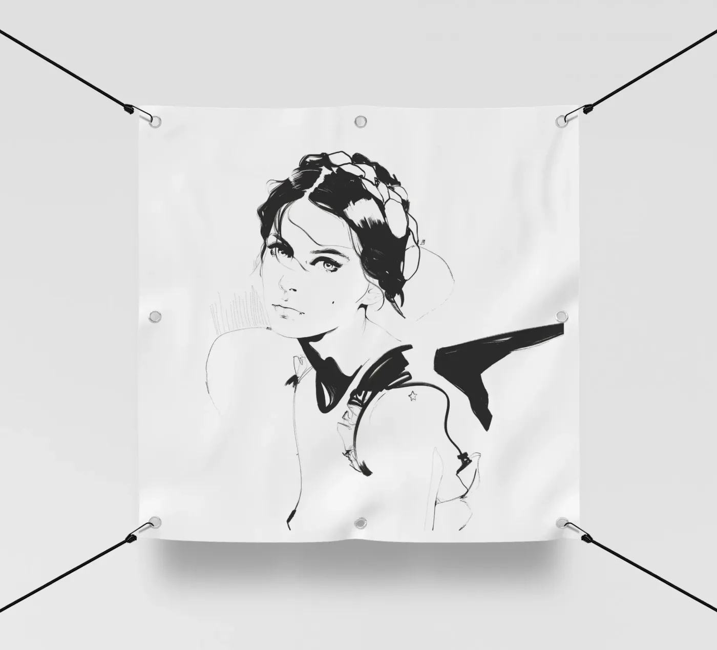 Supernova pvc-zeil van Manuel Rebollo