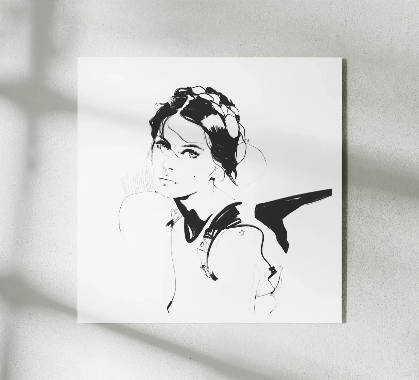 Supernova Acryl-Glas von Manuel Rebollo