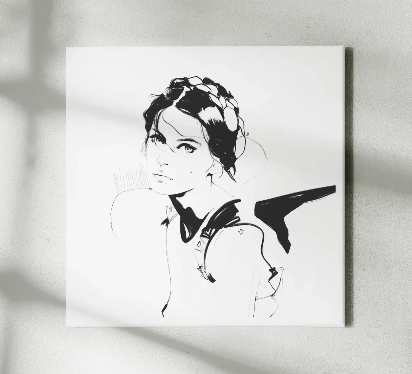 Supernova tela da Manuel Rebollo