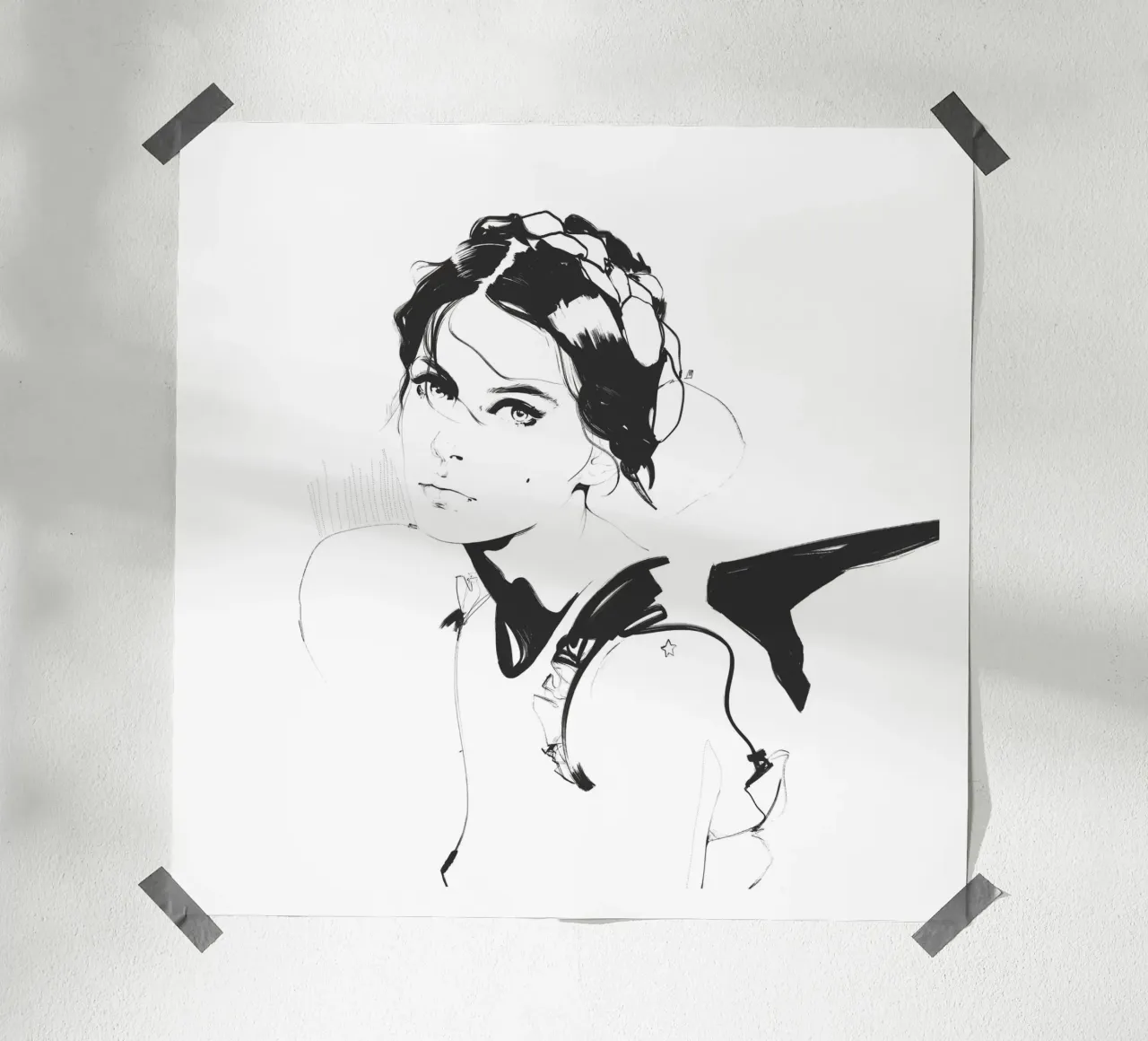 Supernova poster de Manuel Rebollo