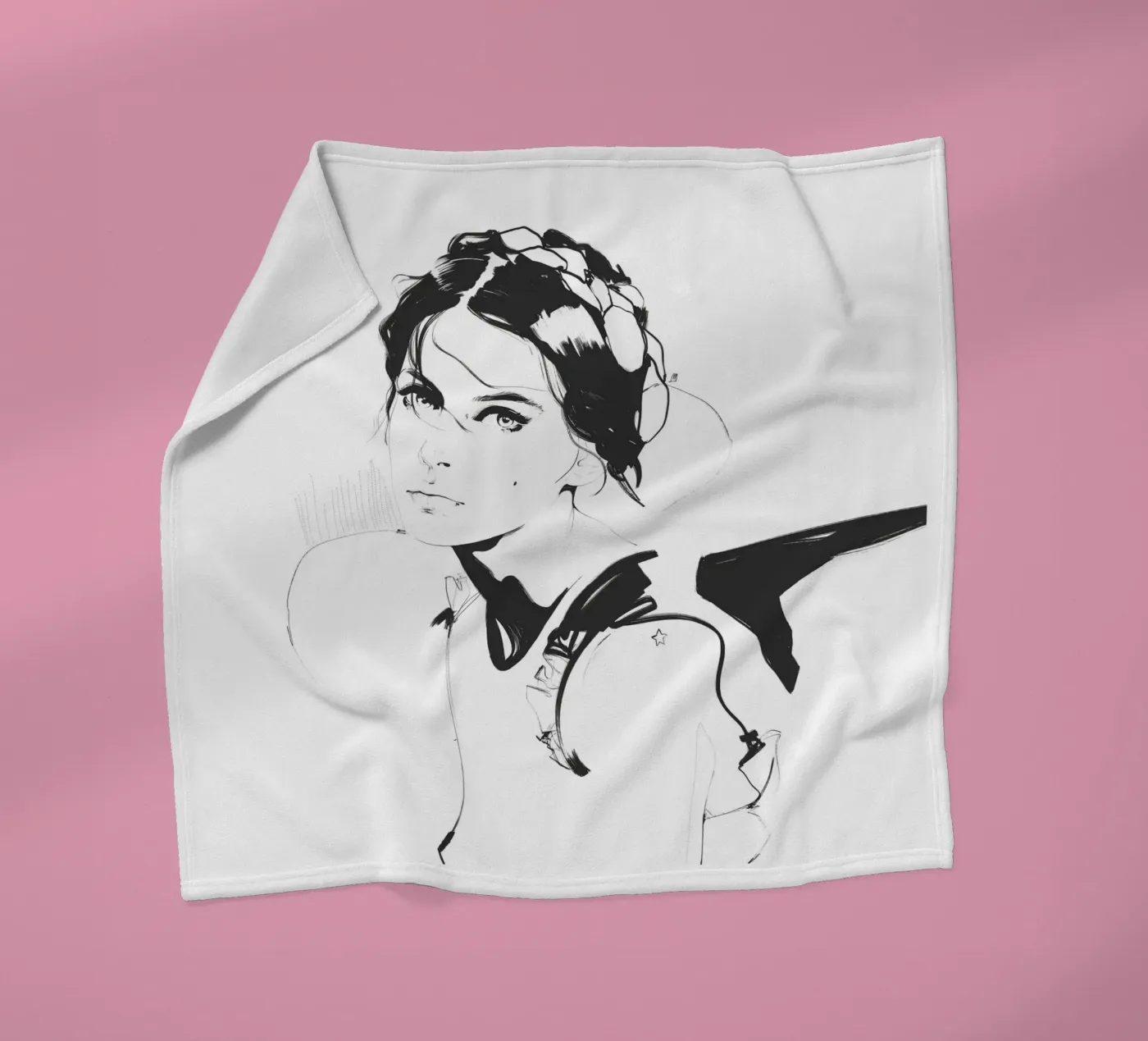 Supernova Fleecedecke von Manuel Rebollo