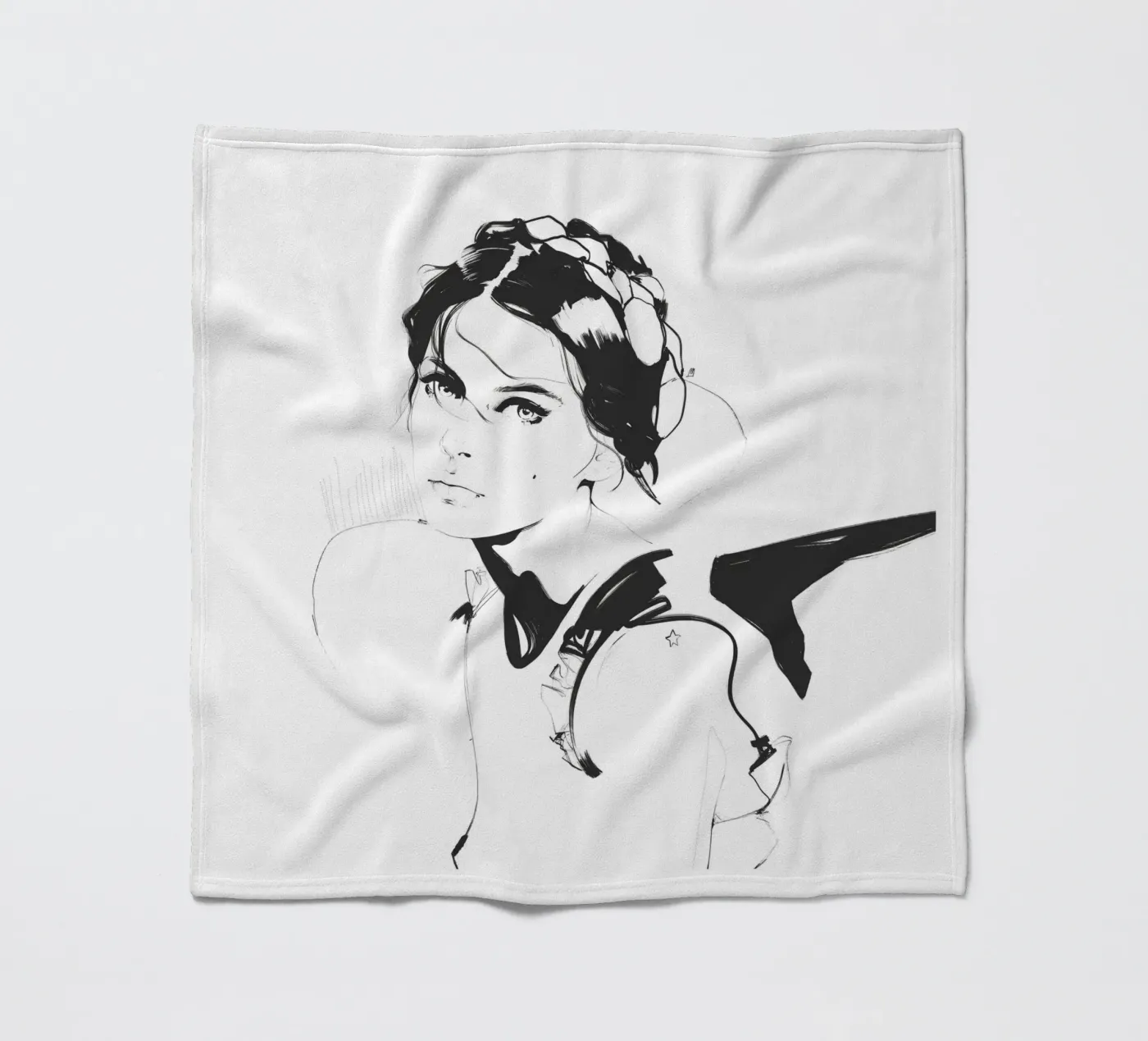 Supernova Fleecedecke von Manuel Rebollo