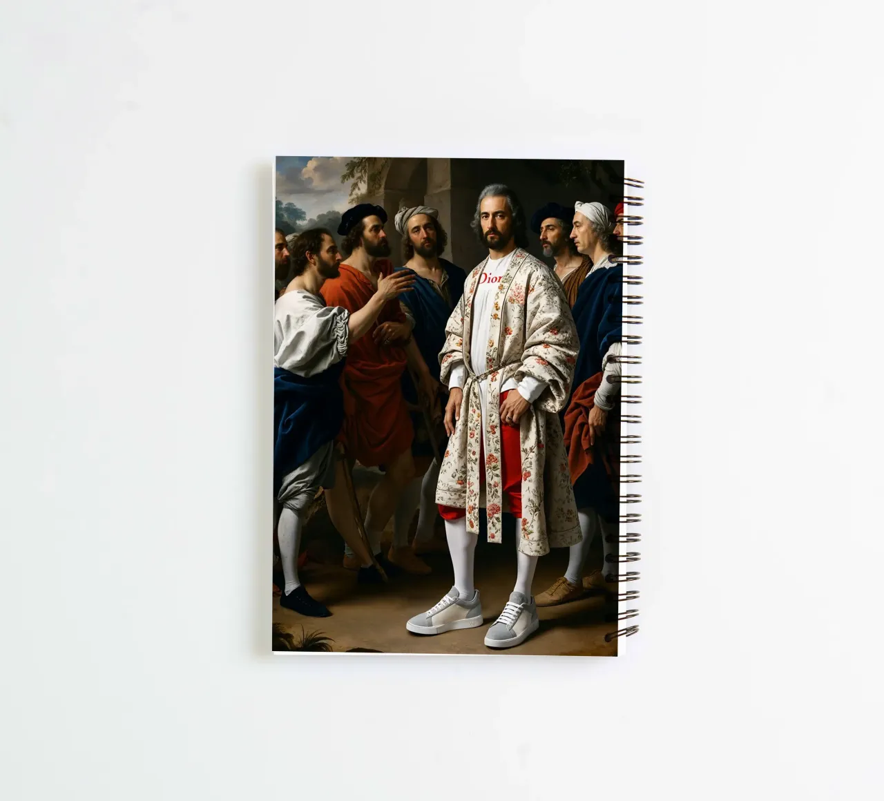Never Surrender! Breda in Arms | Limited Drop spiral notebook by Renaissance Rebel