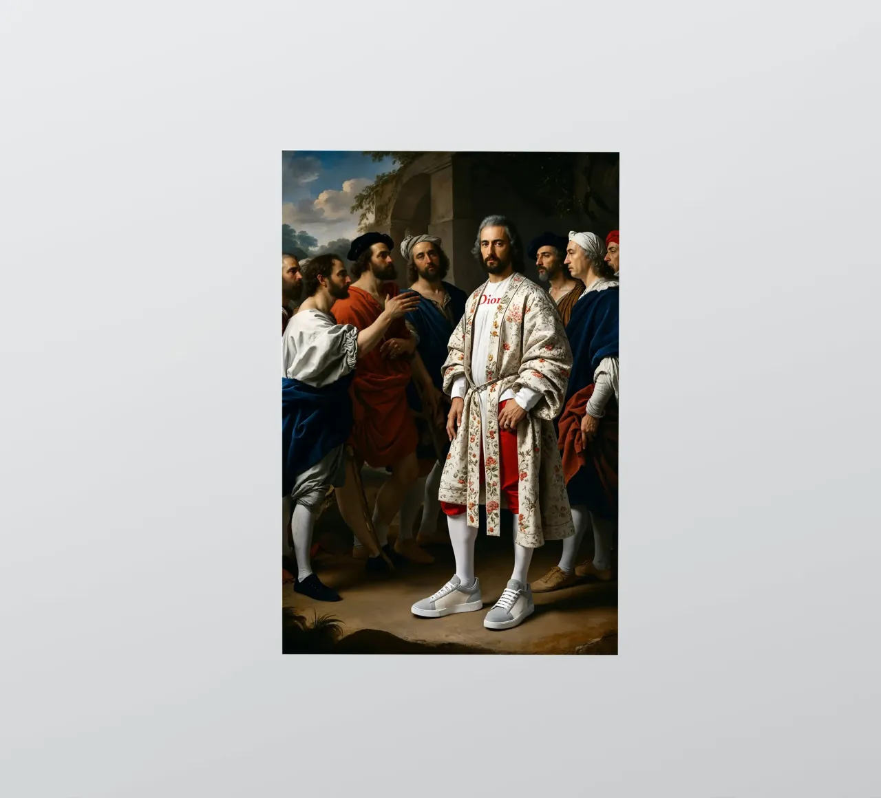 Geef je nooit over! Breda in Wapen | Limited Drop sticker van Renaissance Rebel