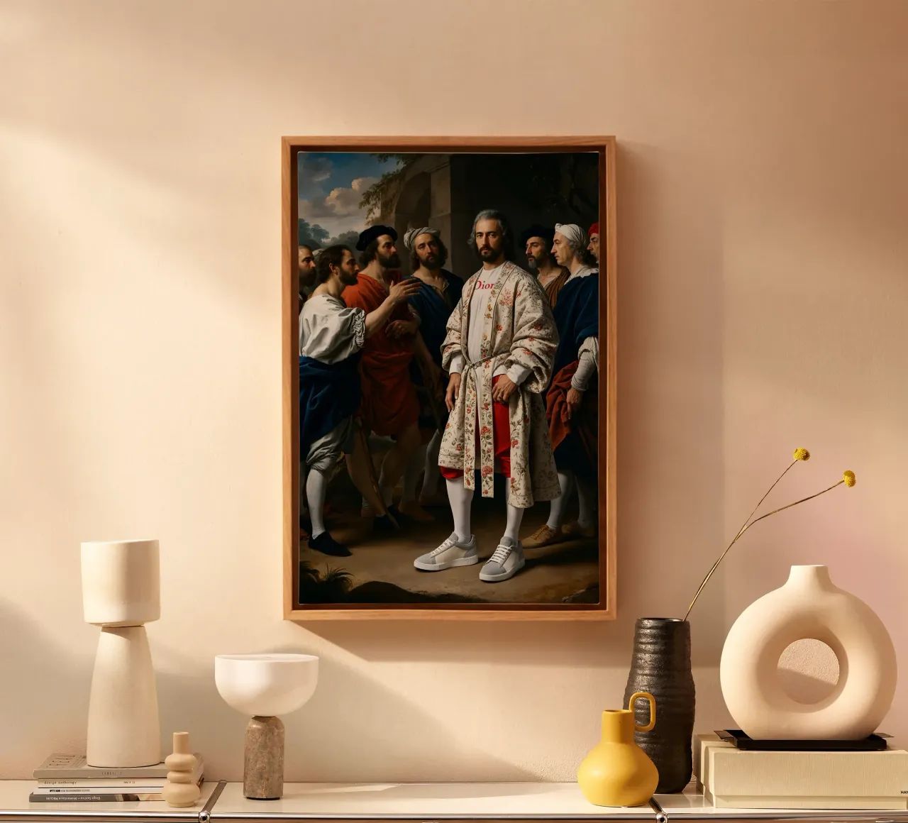 Geef je nooit over! Breda in Wapen | Limited Drop canvas van Renaissance Rebel