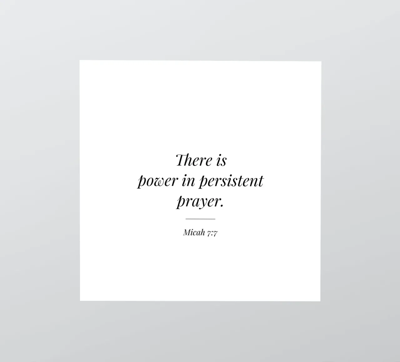 C'è forza in una citazione persistente adesivo da Paigaam Studio