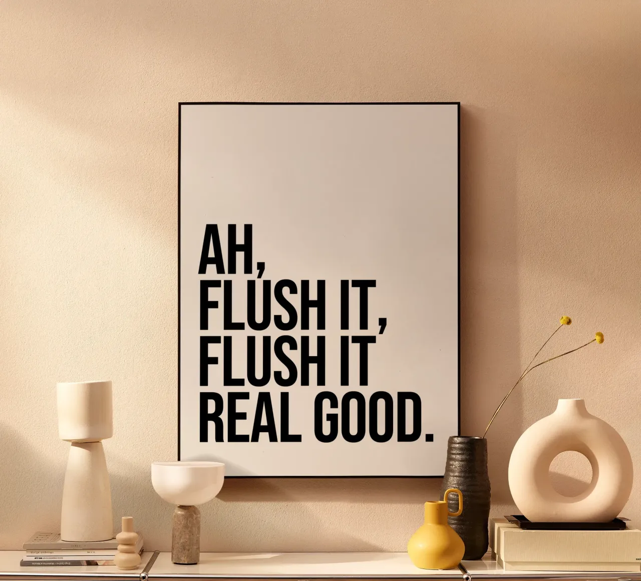 Ah, sciacquatela, sciacquatela per bene, cit. plexiglass da Paigaam Studio