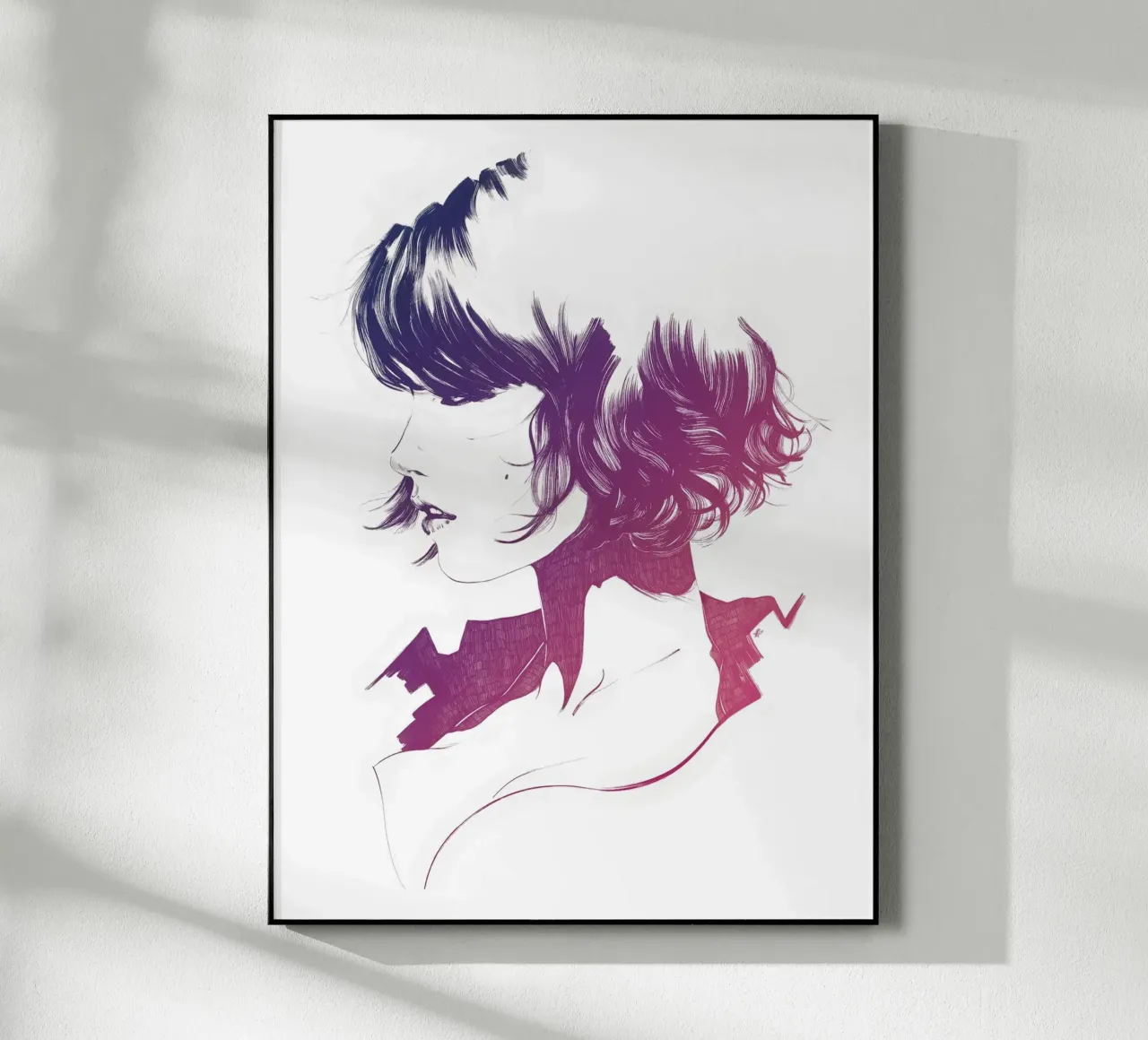 Supergirl plexiglass da Manuel Rebollo