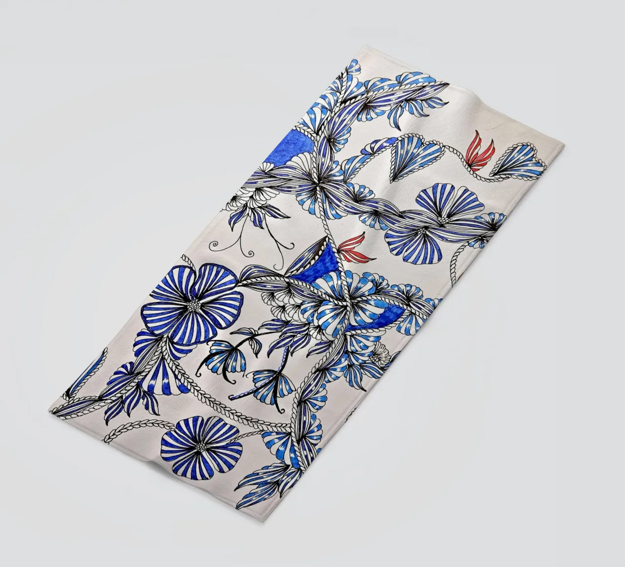 SINFONIA BLU telo mare da L'Atelier des merveilles