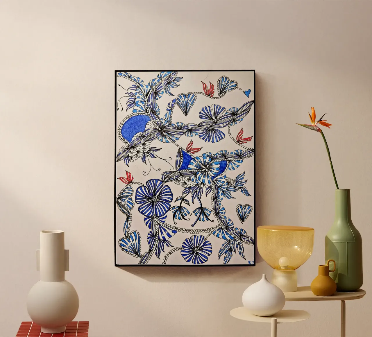 SINFONIA BLU plexiglass da L'Atelier des merveilles