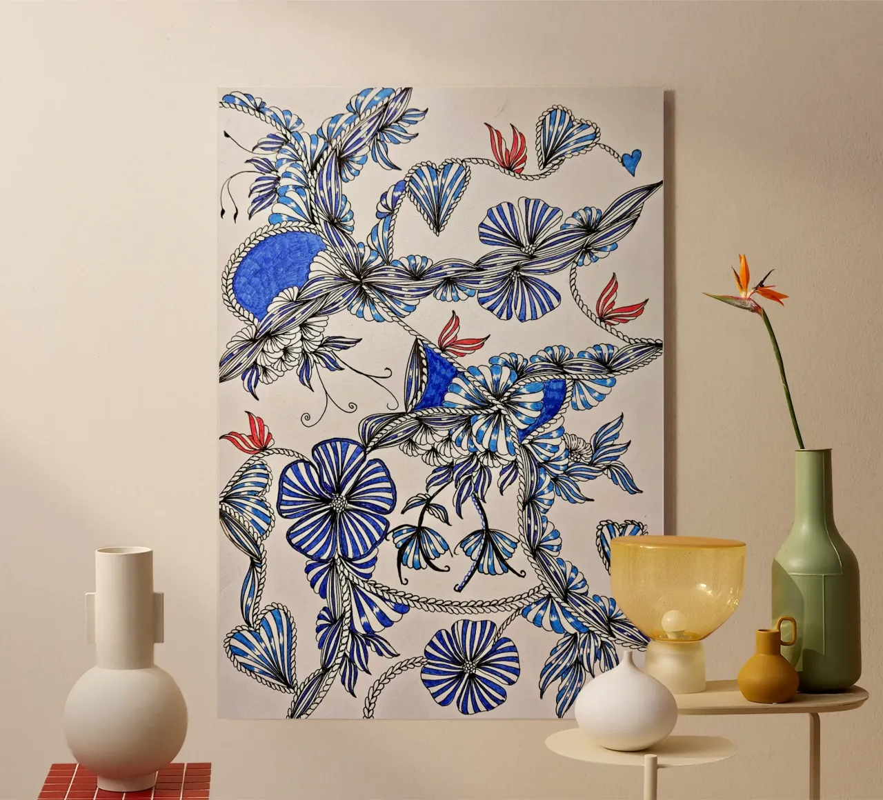 SINFONIA BLU plexiglass da L'Atelier des merveilles