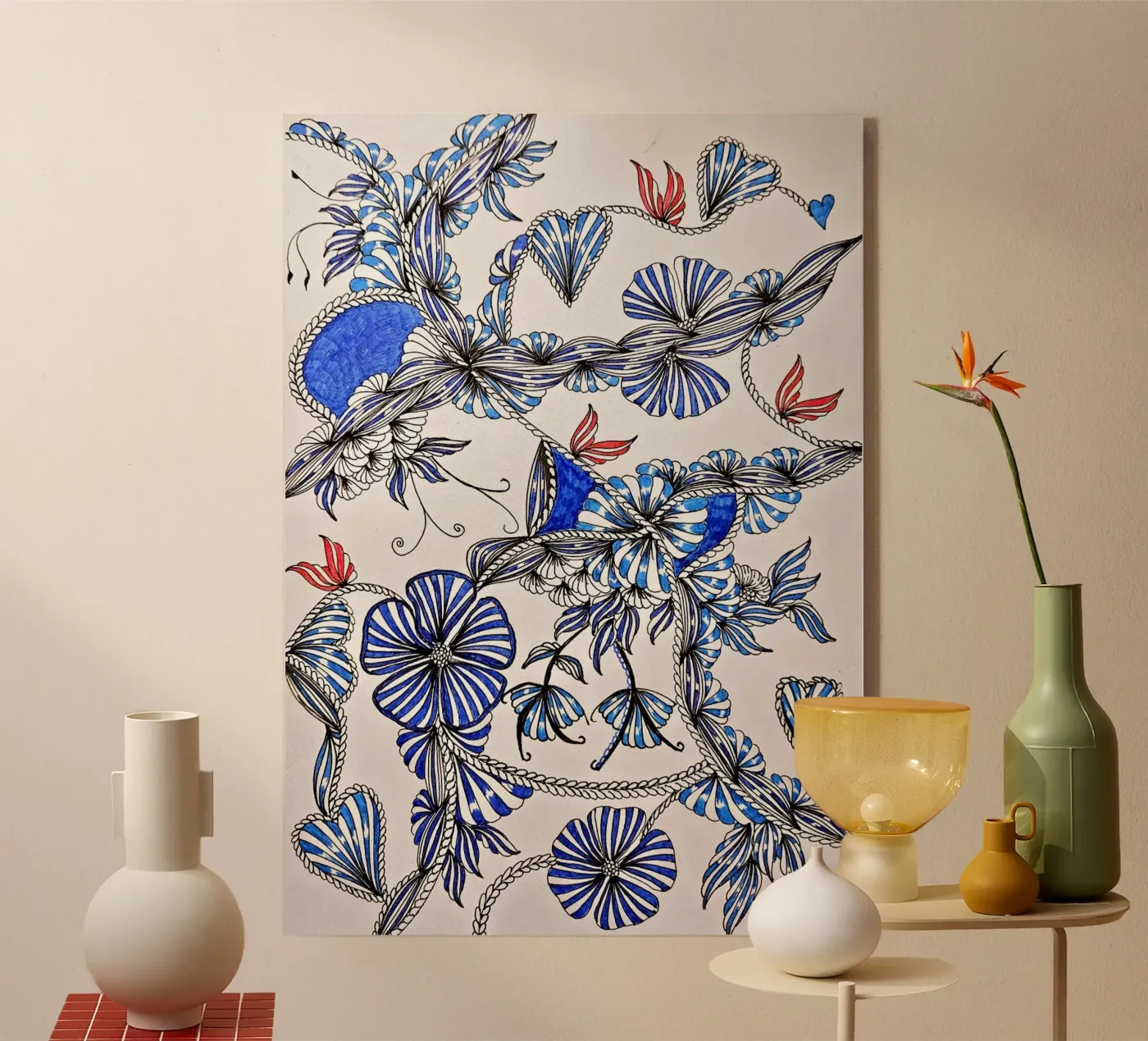 BLUE SYMPHONY plexiglas de L'Atelier des merveilles