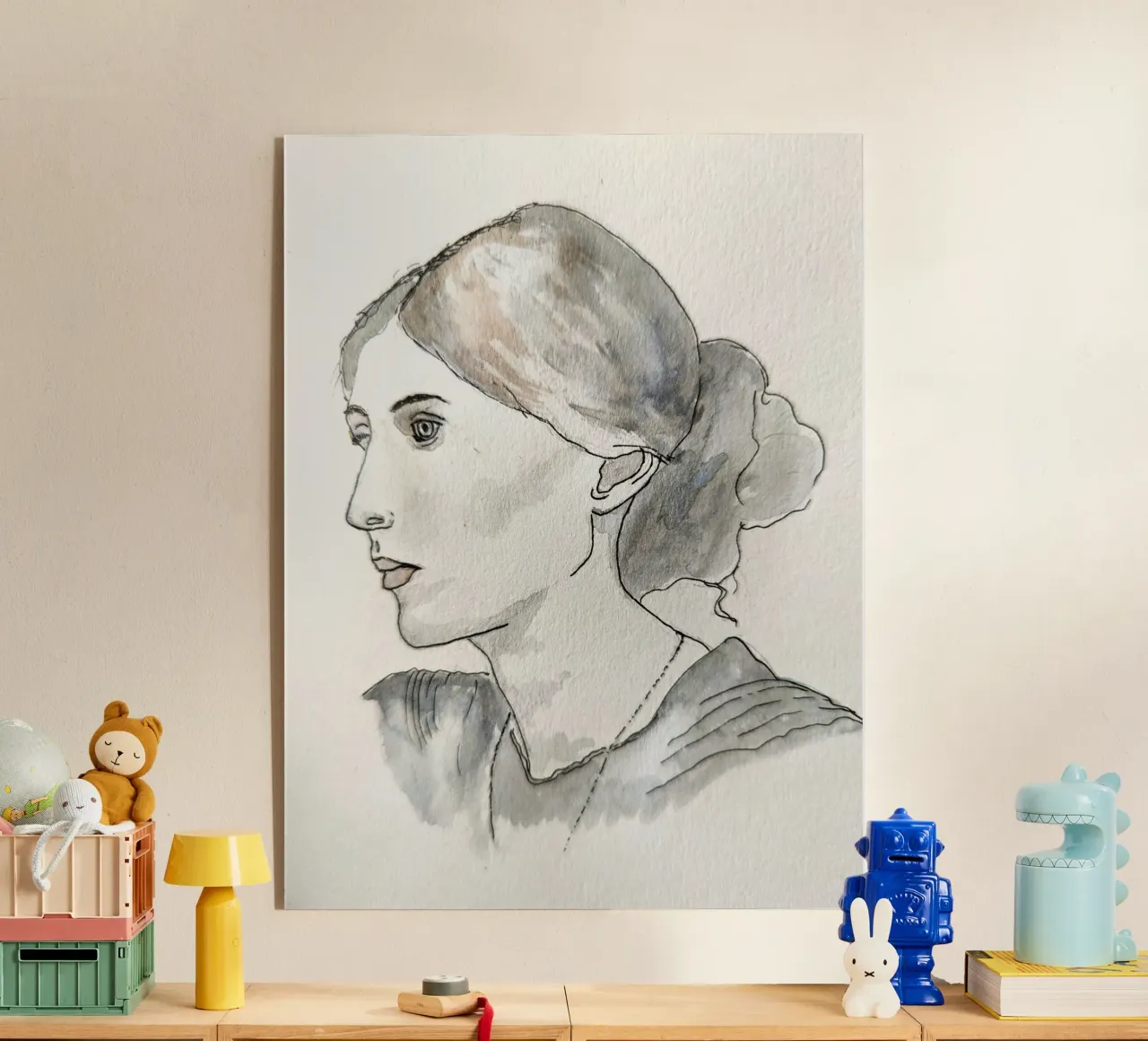 VIRGINIA WOOLF plexiglass da Tine