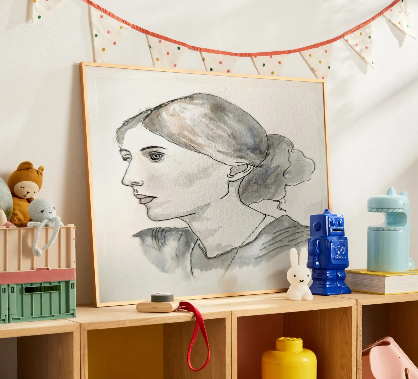 VIRGINIA WOOLF Poster von Tine