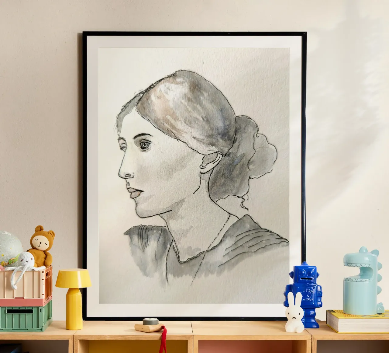 VIRGINIA WOOLF poster by Tine