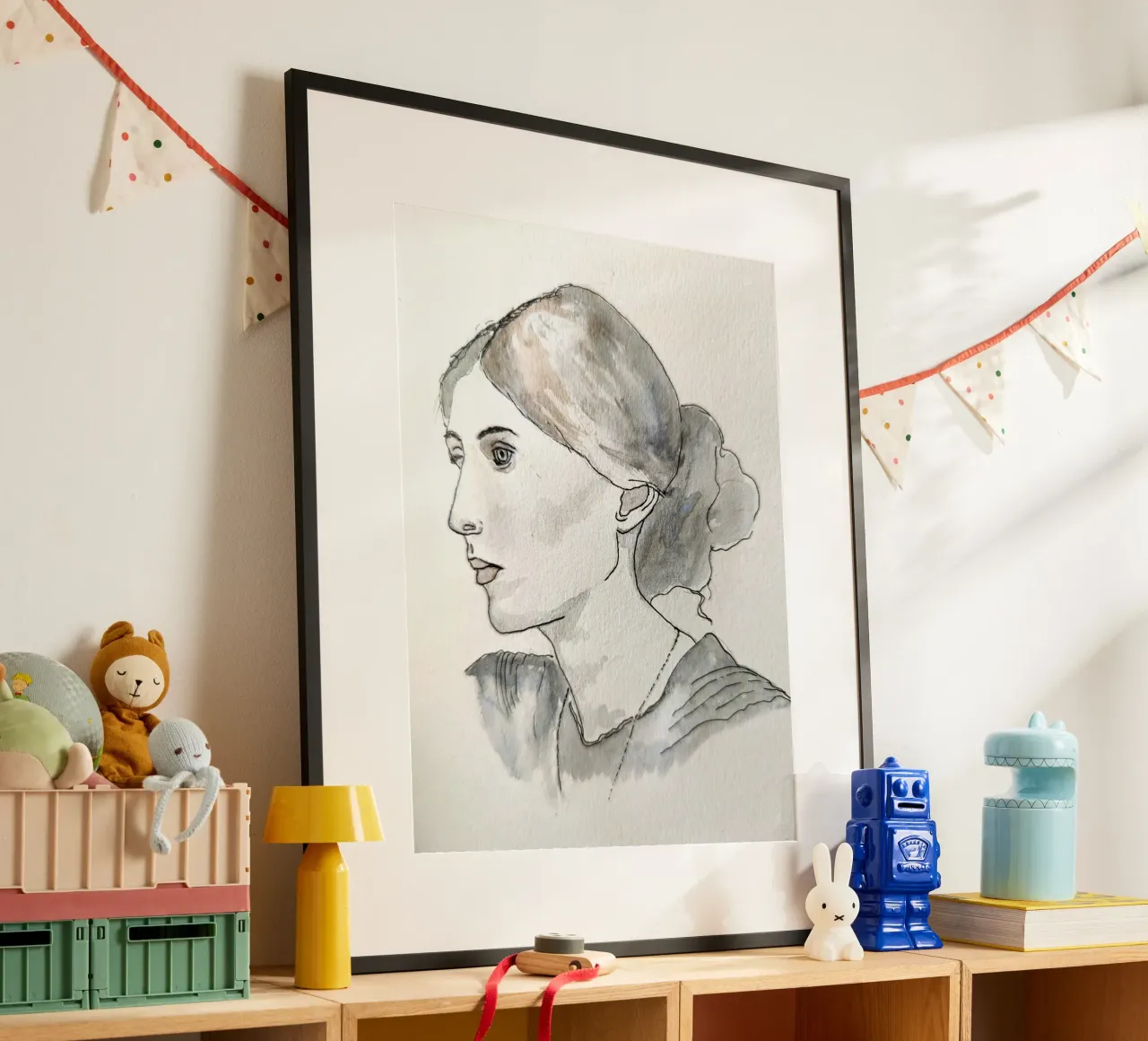 VIRGINIA WOOLF poster by Tine