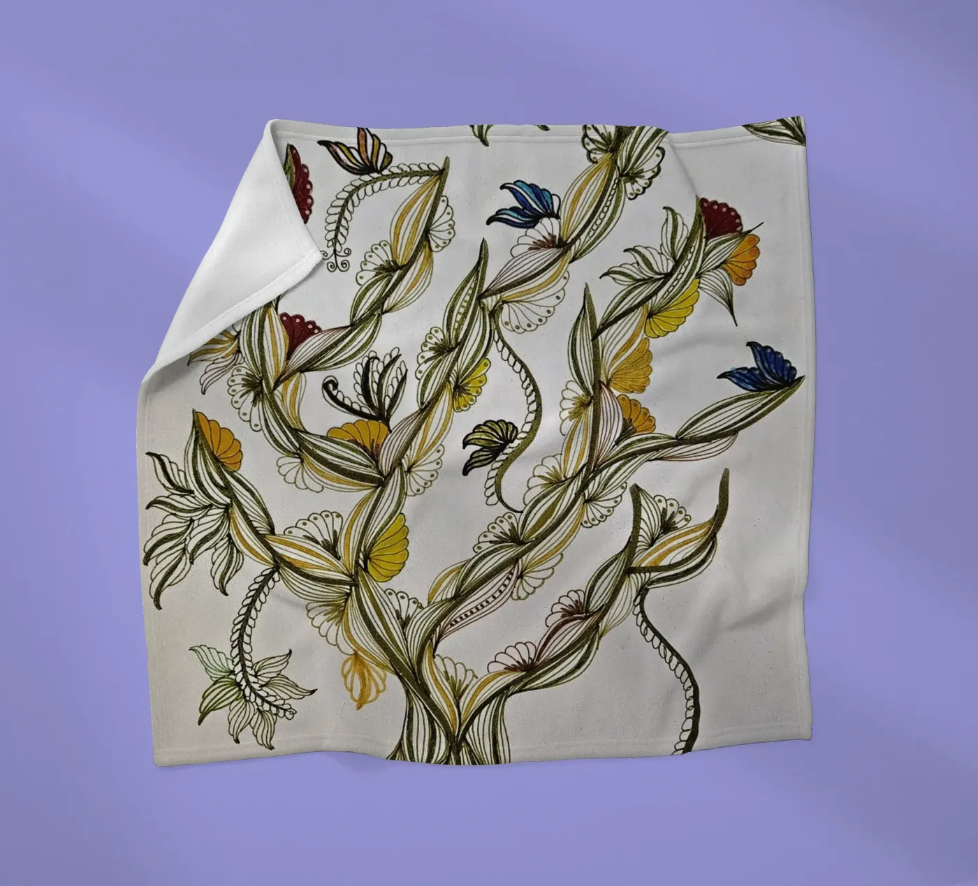 TREE OF LIFE Fleecedecke von L'Atelier des merveilles