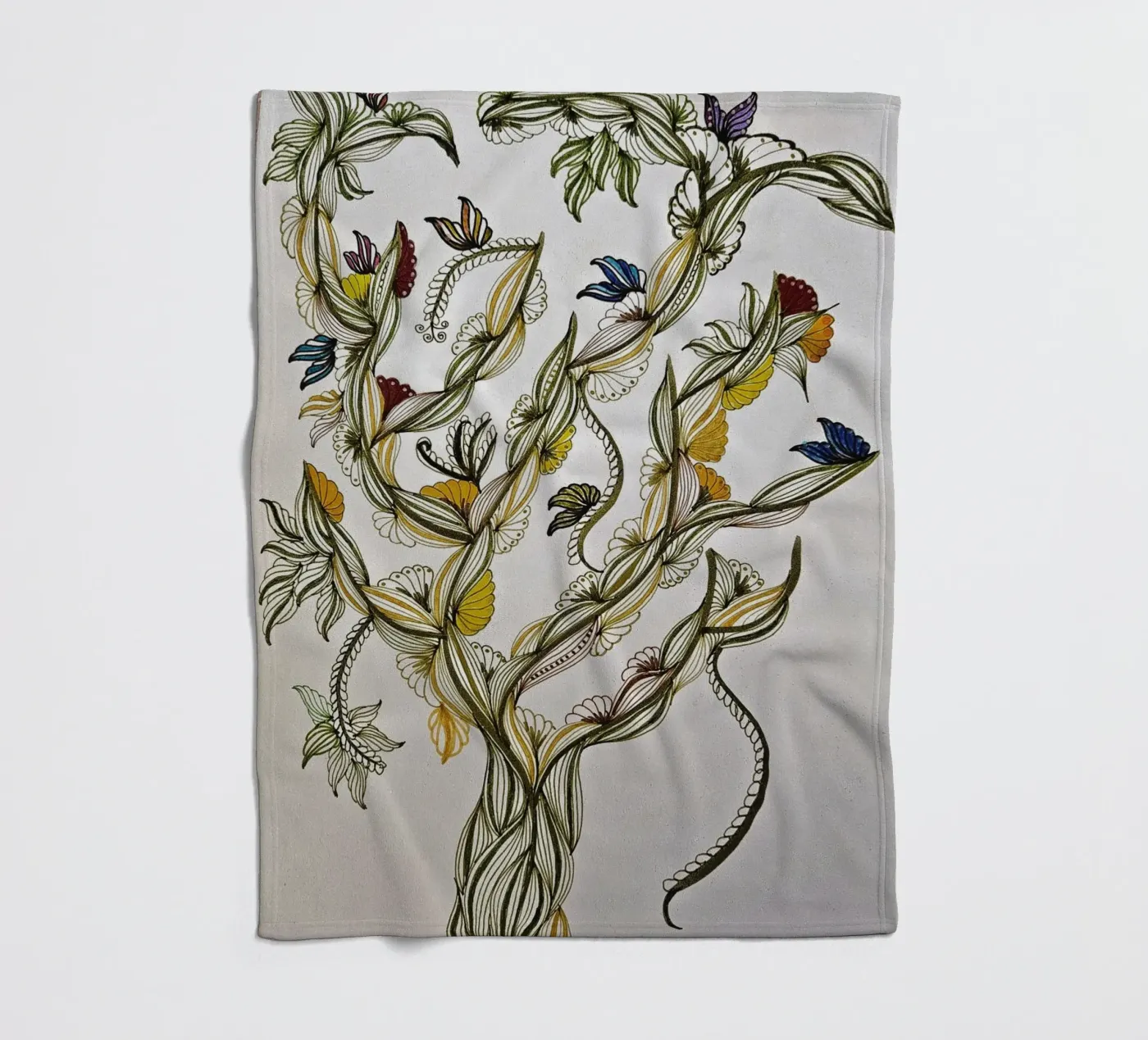 TREE OF LIFE Fleecedecke von L'Atelier des merveilles