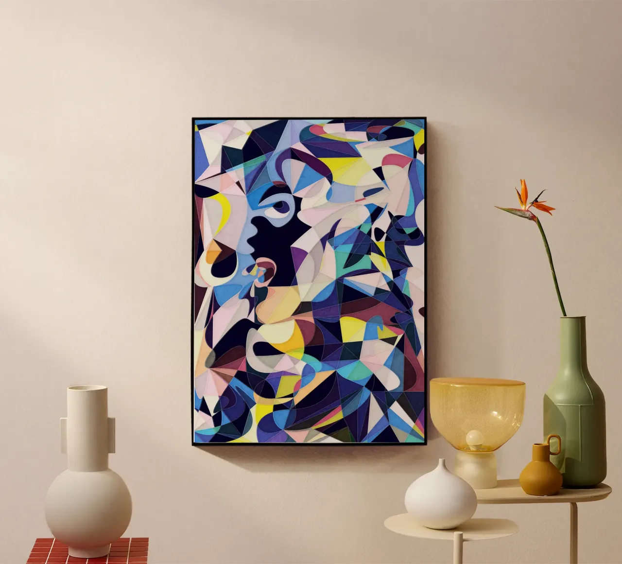 Fatto *Blu plexiglass da Abstract 888