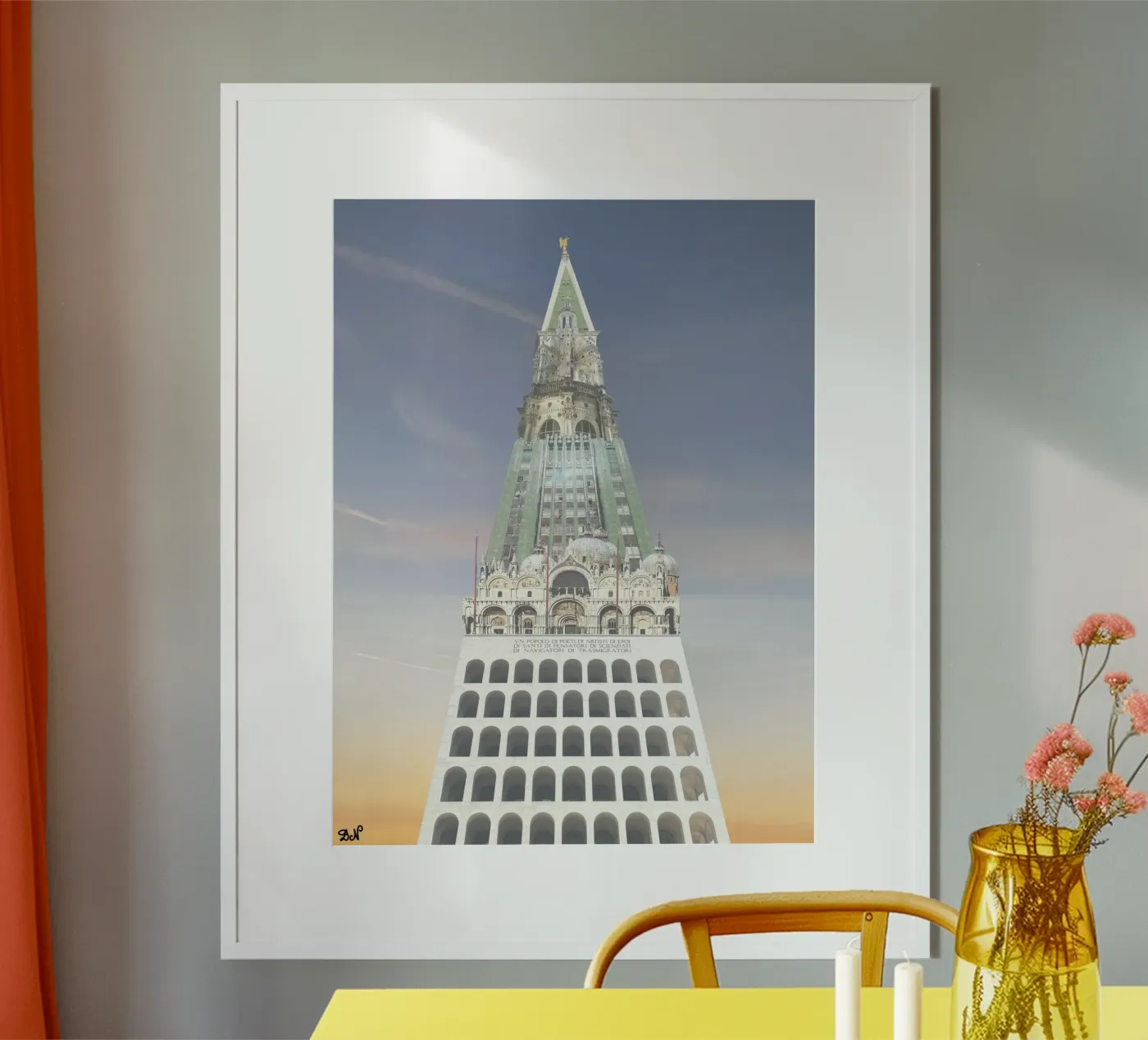 Architecture Composition #2 poster van lemondededana