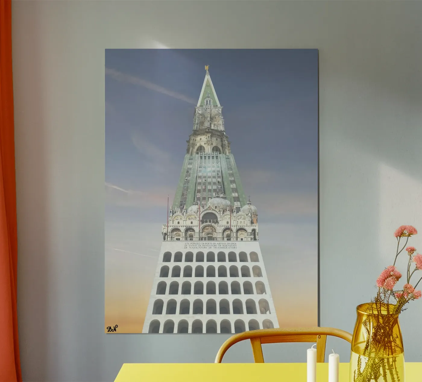Architecture Composition #2 poster van lemondededana
