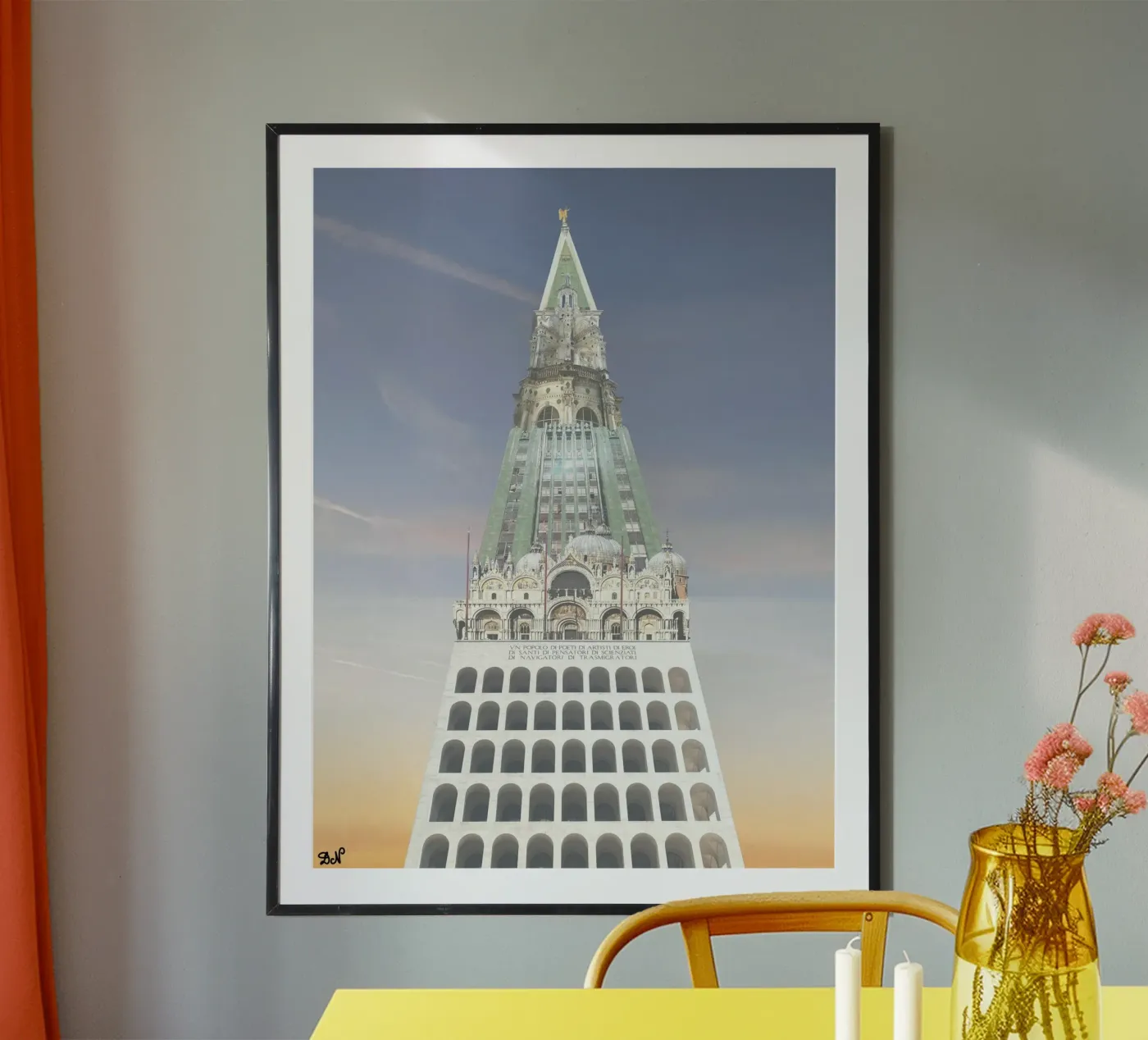 Architecture Composition #2 poster van lemondededana