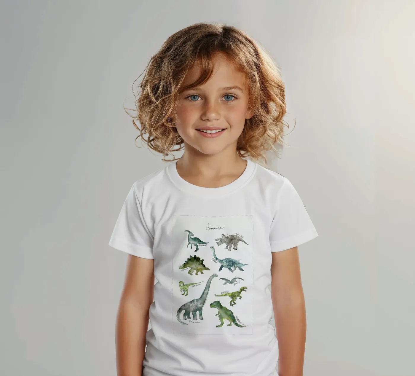 Dinosaurs t-shirt bambini da Amy Hamilton