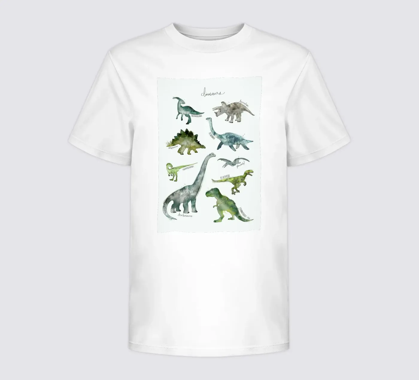 Dinosaurs t-shirt bambini da Amy Hamilton