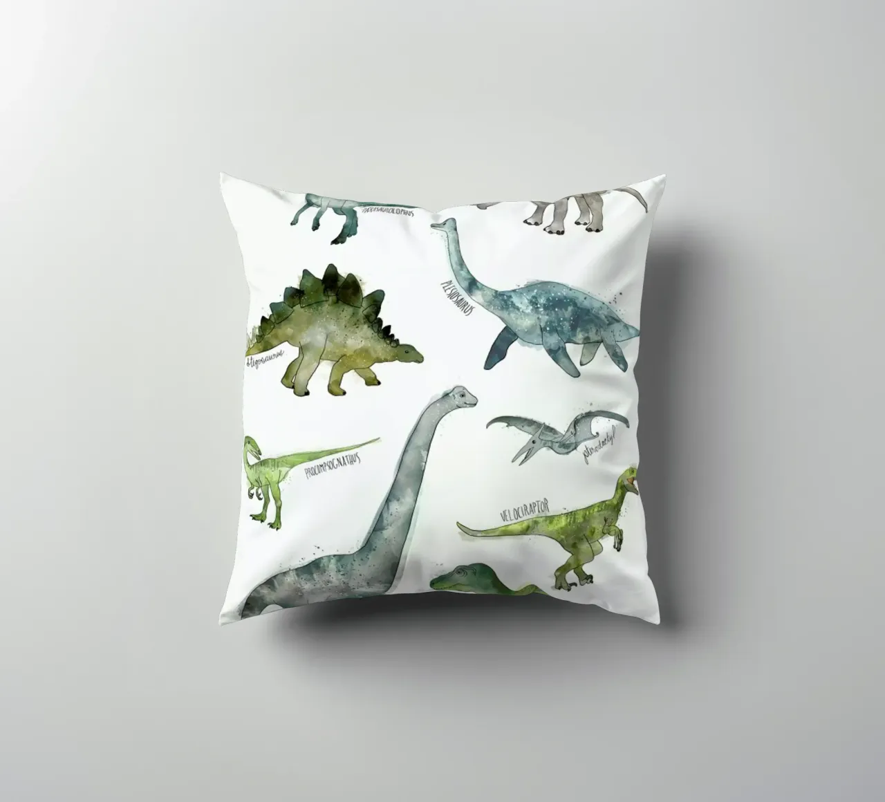 Dinosaurs cuscino da Amy Hamilton