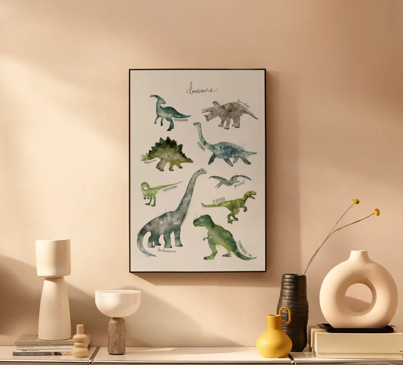 Dinosaurs plexiglass da Amy Hamilton