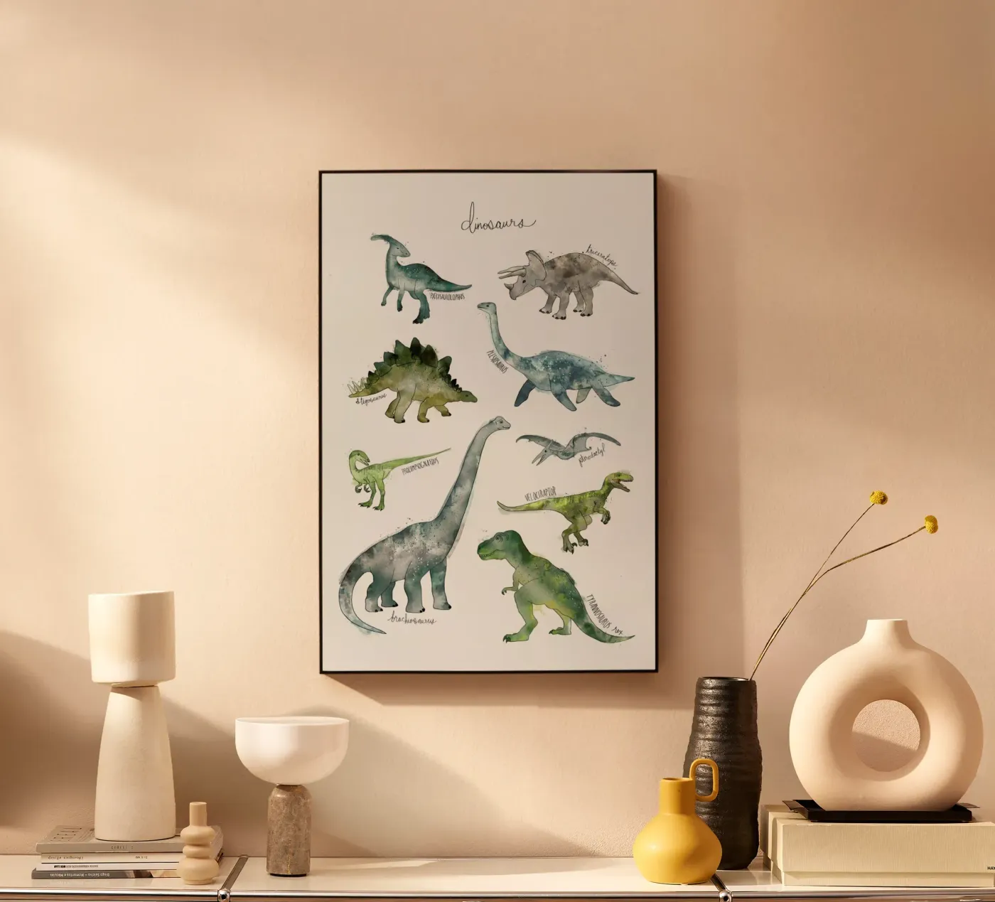 Dinosaurs plexiglass da Amy Hamilton