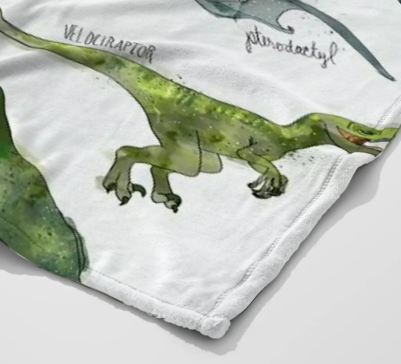 Dinosaurs Fleecedecke von Amy Hamilton