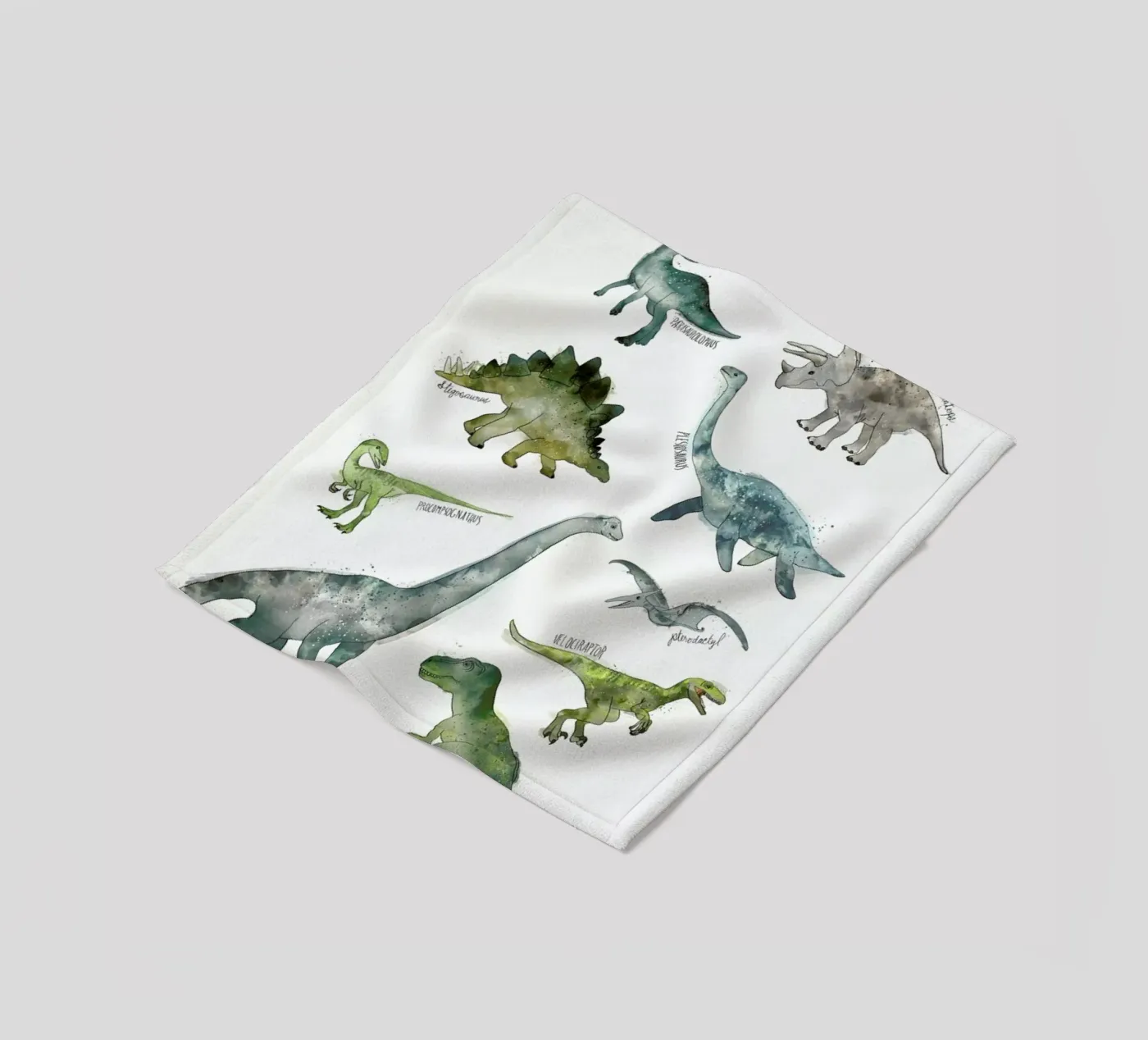 Dinosaurs Fleecedecke von Amy Hamilton
