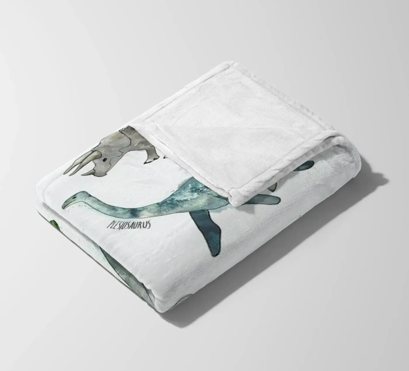 Dinosaurs Fleecedecke von Amy Hamilton