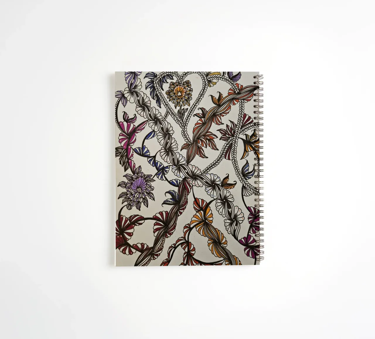 BOHEMIAN GARDEN spiral notebook by L'Atelier des merveilles