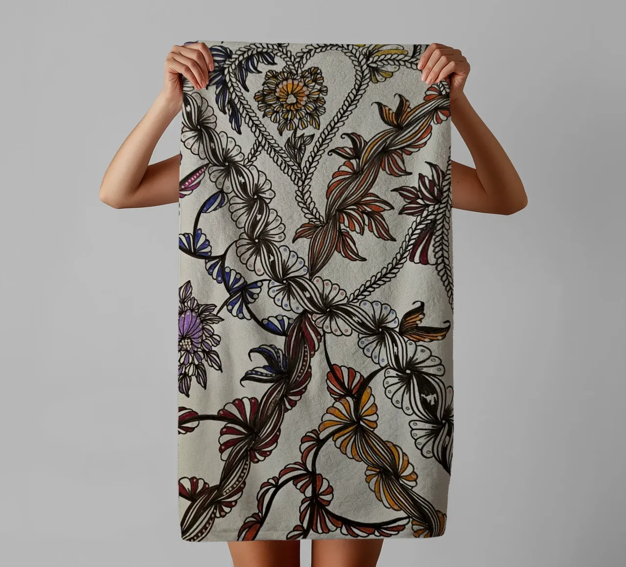BOHEMIAN GARDEN towel by L'Atelier des merveilles
