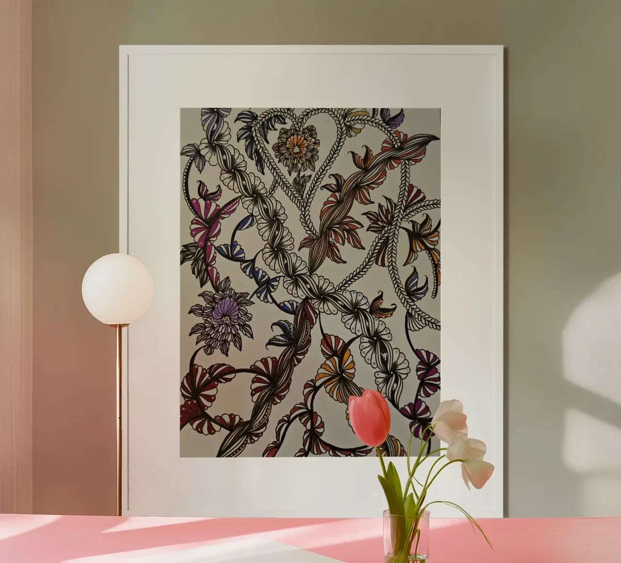 GIARDINO BOHÉMIEN carta hahnemühle da L'Atelier des merveilles