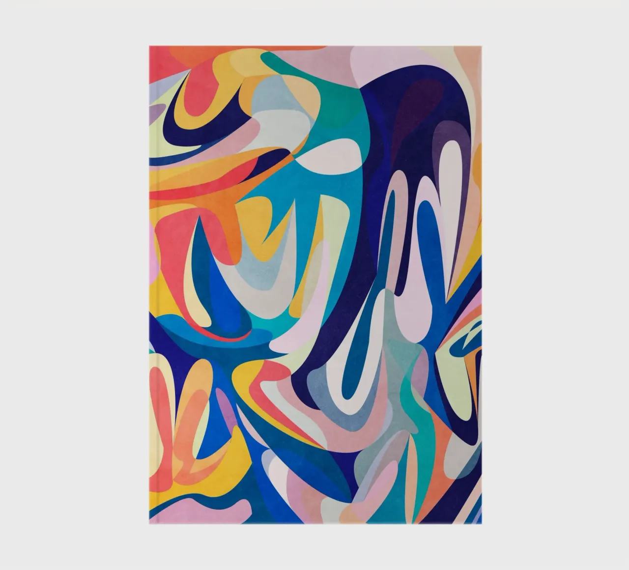 Blau und wahr Notizbuch von lovely lines