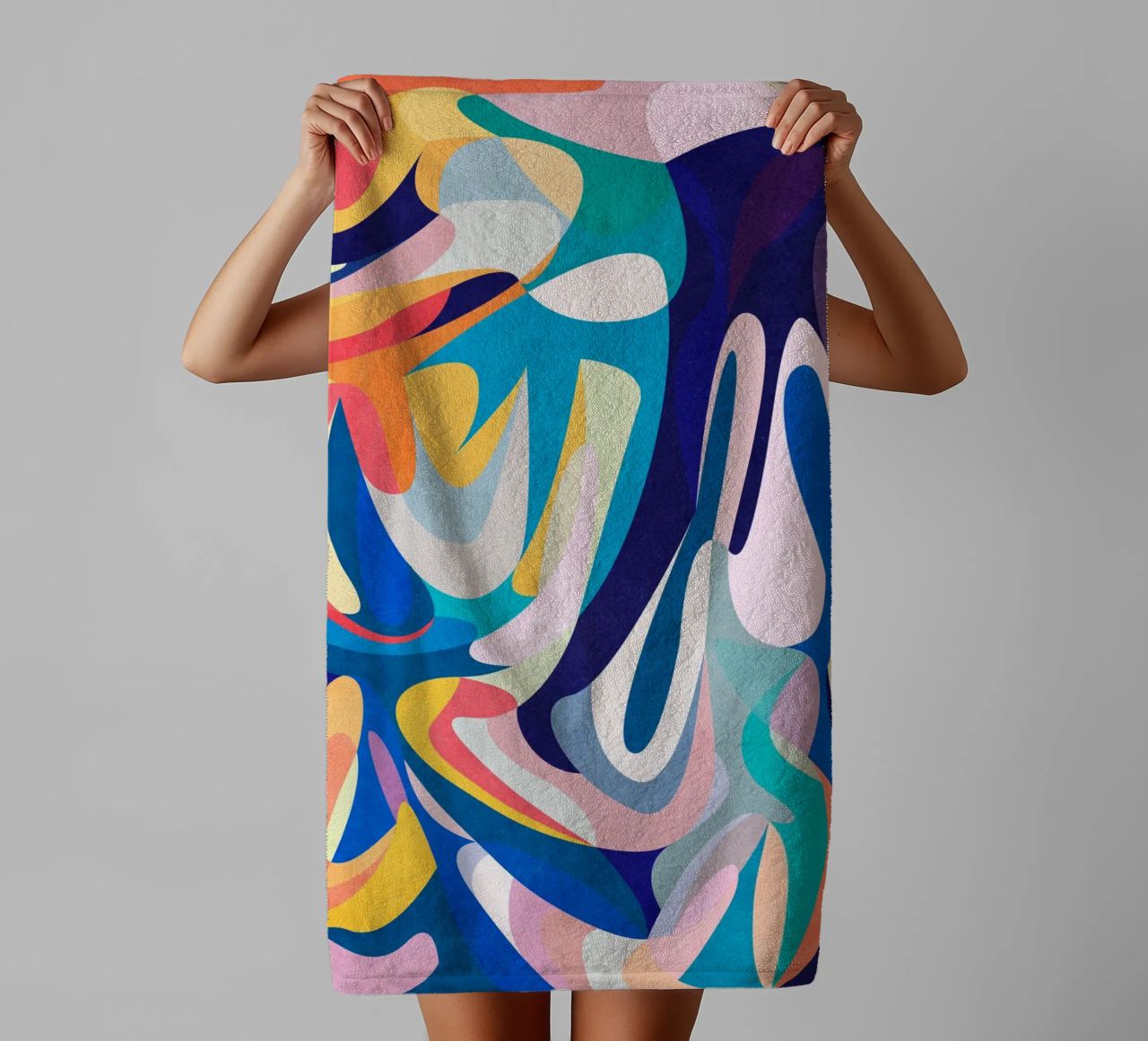Blue And True towel by lovely lines