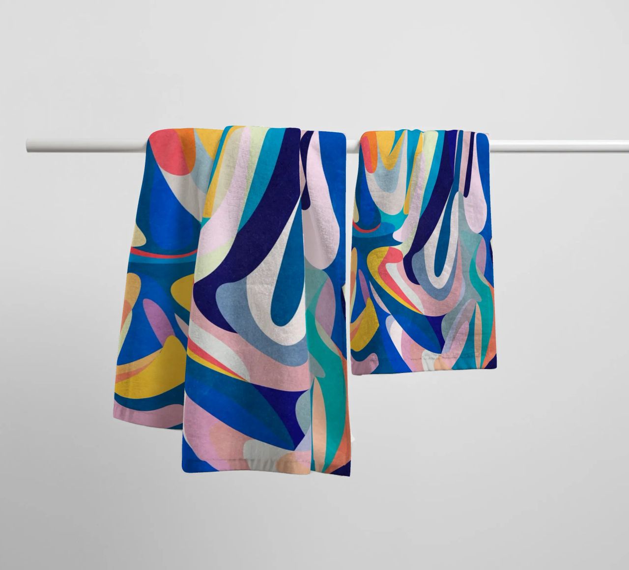 Blue And True towel by lovely lines