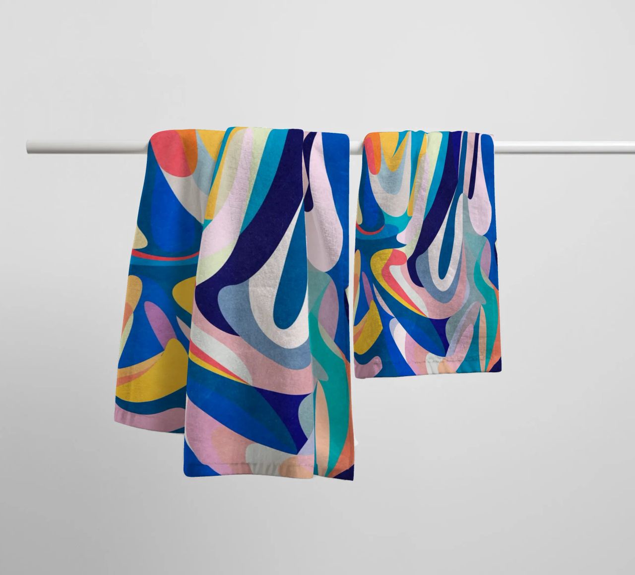 Blue And True towel by lovely lines