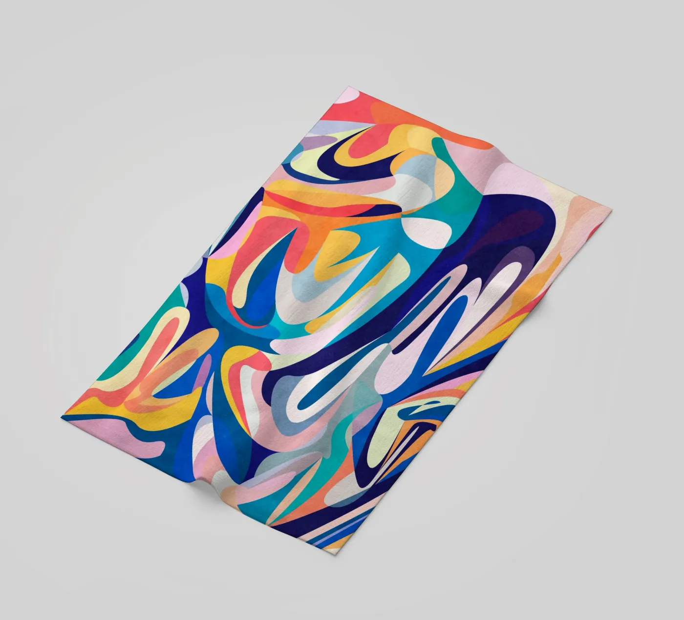 Blu e vero telo mare da Abstract Joy